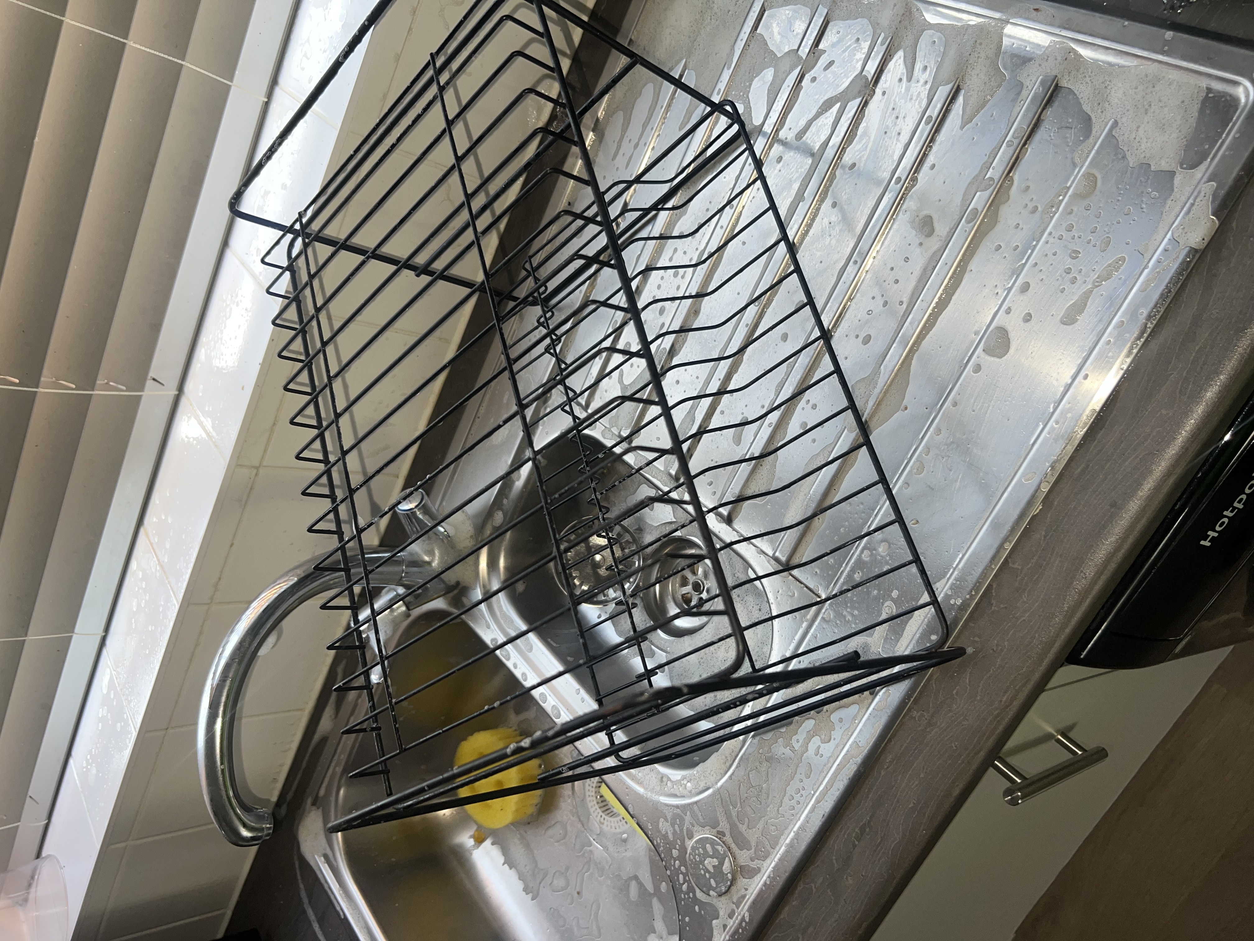Kitchen sink before