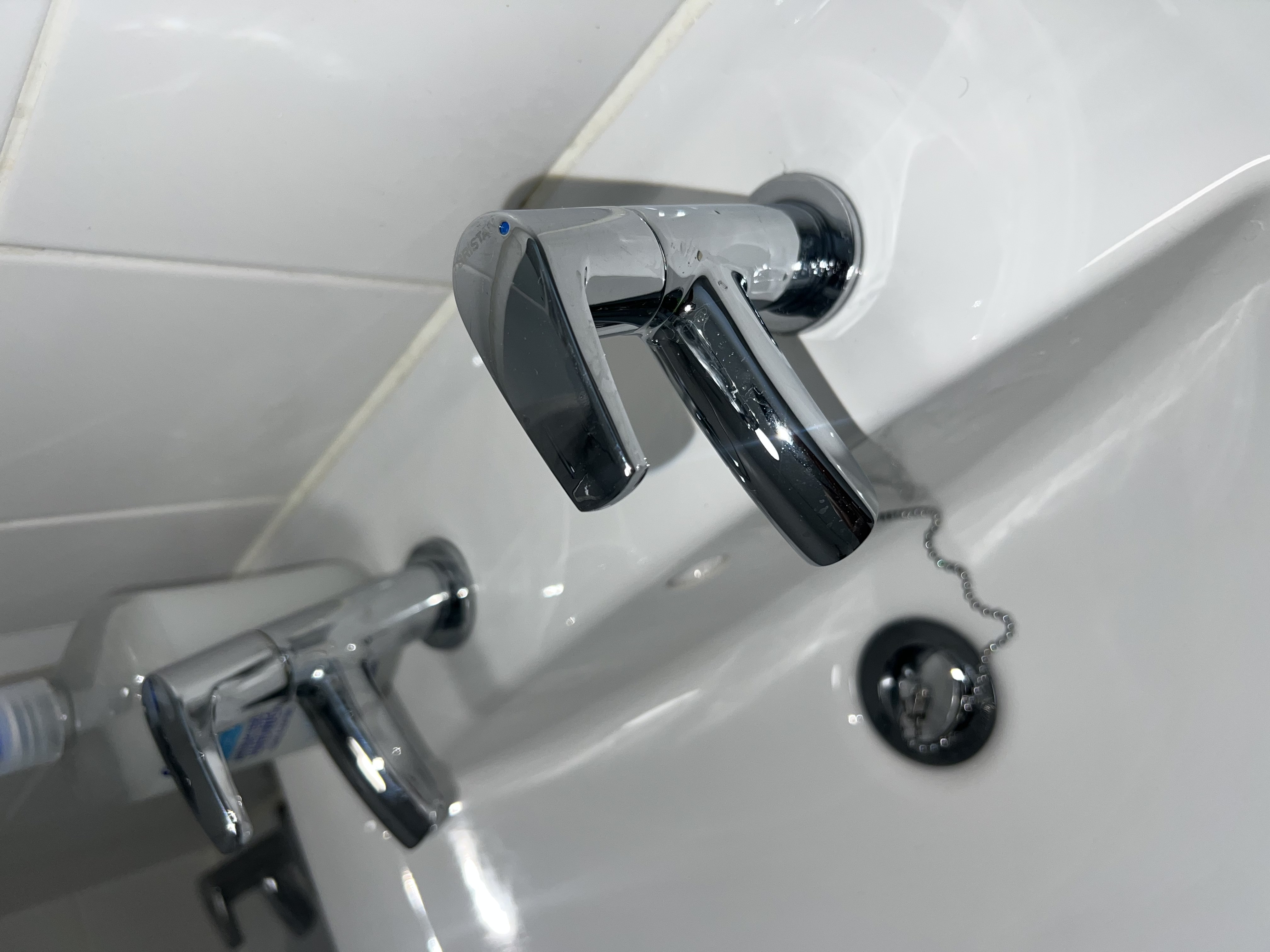 Toilet taps after
